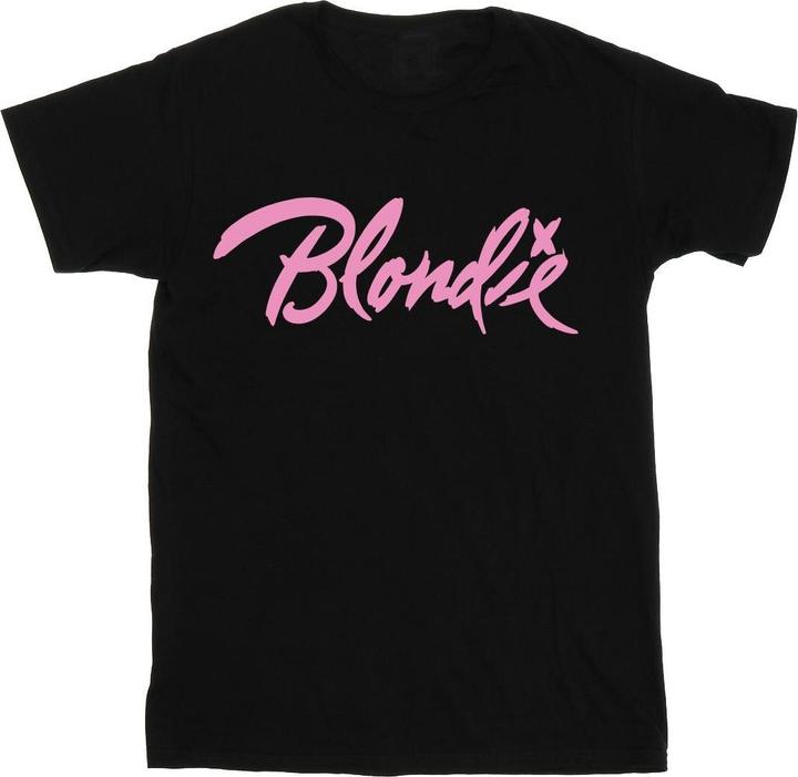 Actual product image Blondie Mens Classic Logo T-Shirt (XL)