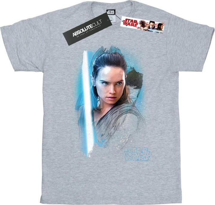 Immagine prodotto Star Wars Maglietta Rey Spazzolato Ragazze (152, 158)
