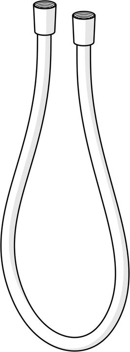 Produktbild Hansa Brauseschlauch, 1750 mm, chrom (175 cm)