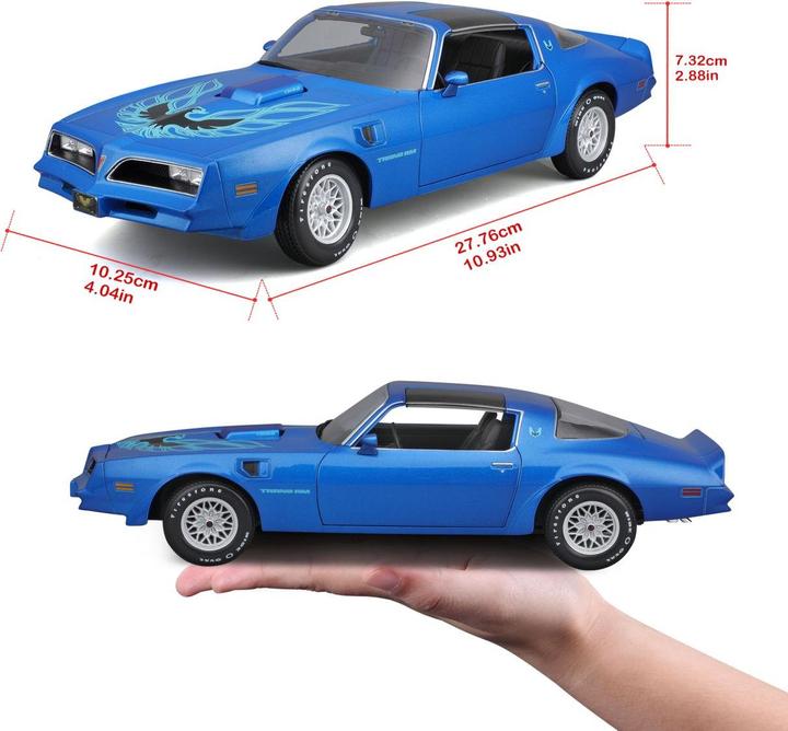 Image du produit Maisto Pontiac Firebird Trans Am 1978 1/18 bleu