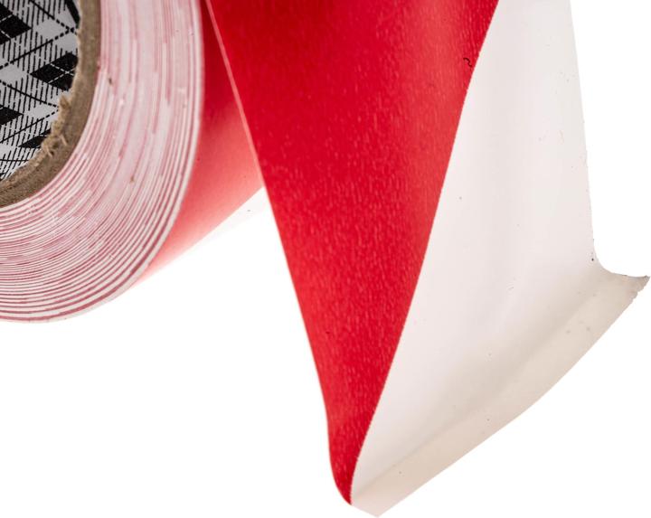 Image du produit 3M Scotch 767 Ruban de marquage en vinyle rouge, blanc Ruban de marquage au sol, épaisseur 0,13 mm, 50 (50 mm)