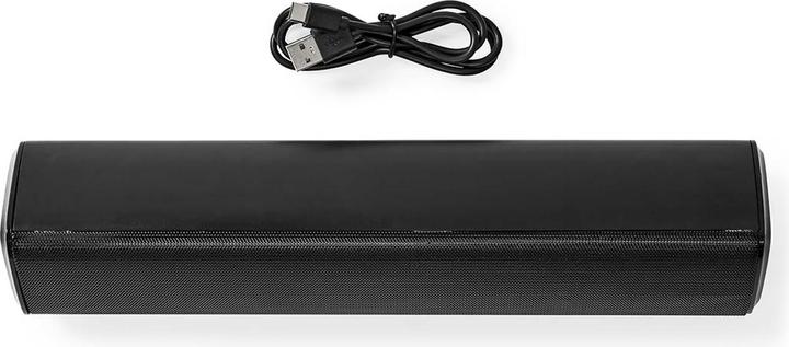 Actual product image Nedis Bluetooth® speaker | max. battery life: 6 hrs | tabletop design | 18 W | stereo | built-in (6 h, Battery operated)