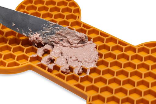 Actual product image Beeztees Lick mat bone