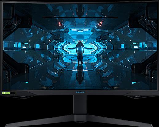 Actual product image Samsung Odyssey G7 LC27G75TQSRXEN (2560 x 1440 pixels, 27")