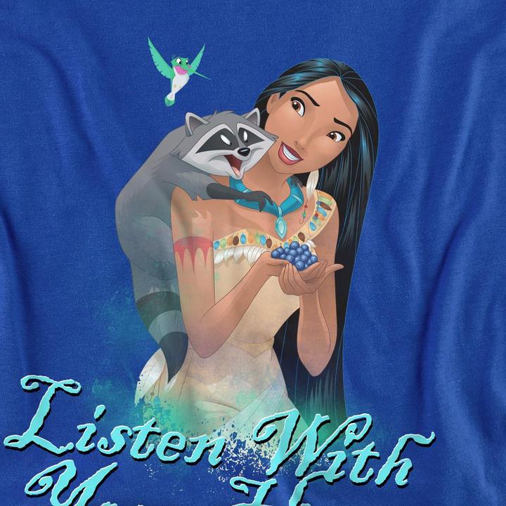 Immagine prodotto Disney Listen With Your Heart Maglietta Adulto Unisex (XL)