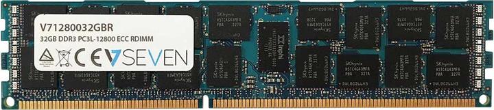 Actual product image V7 32GB DDR3 1600MHZ CL11 REG (1 x 32GB, 1600 MHz, DDR3-RAM, DIMM)