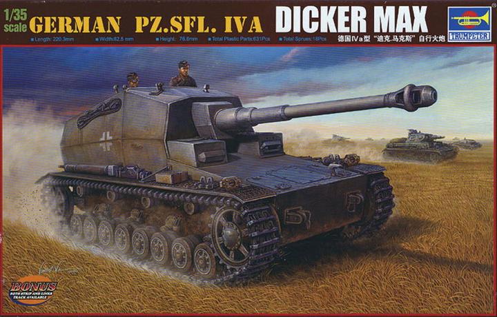 Immagine prodotto Trumpeter Pz.Sfl. tedesco IVa Dicker Max