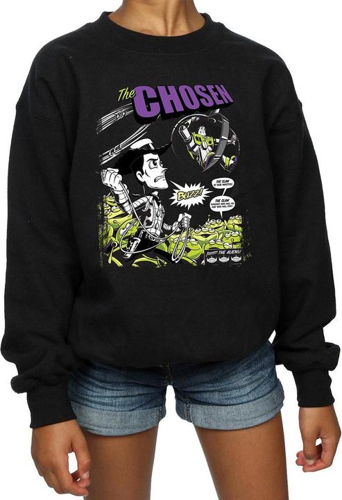 Actual product image Disney Girls Toy Story Comic Cover Sweatshirt (152, 158)