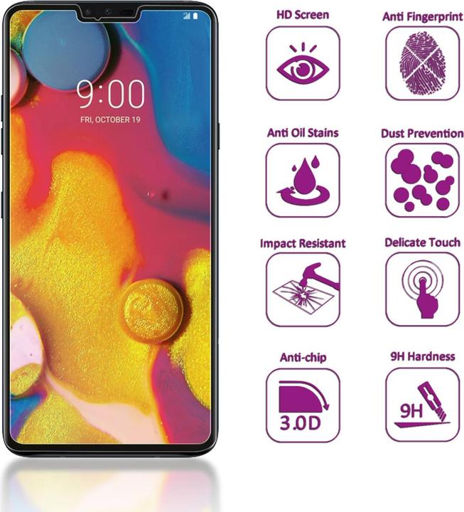 Produktbild Nalia Schutzglas (1 Stück, LG V40 ThinQ)