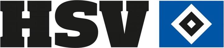 Image du produit Hamburger SV Logo HSV avec inscription (60 x 13 cm)