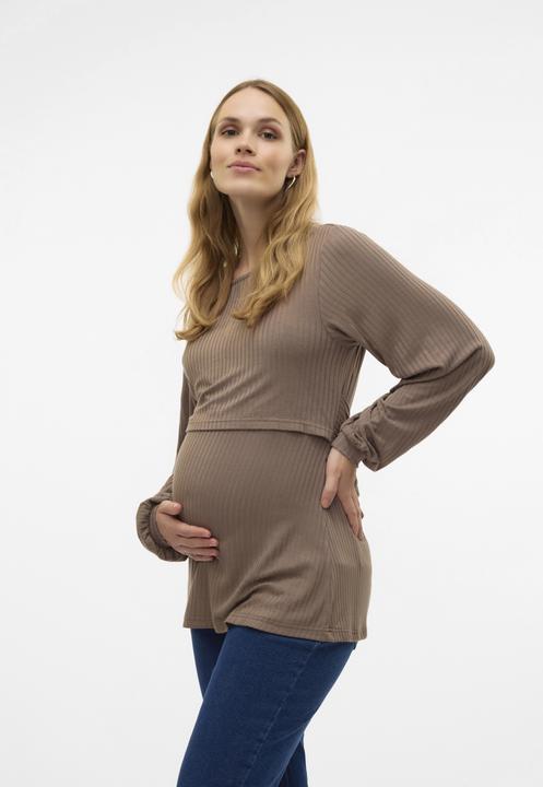 Image du produit Mamalicious Coupe normale Top col rond Blouse (XS)