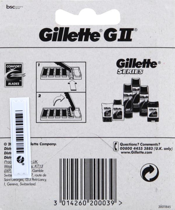 Actual product image Gillette G Ii (10 x)