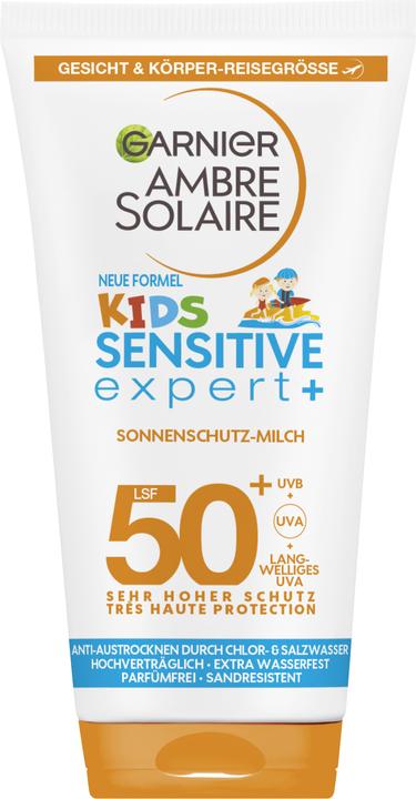 Ambre Solaire Sensitive Kids (Sonnenmilch, SPF 50+, 50 ml, 59 g)