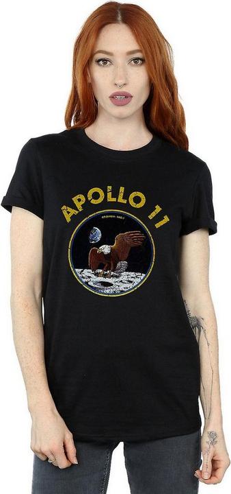Immagine prodotto Nasa Maglietta classica Apollo 11 Boyfriend in cotone (3XL)