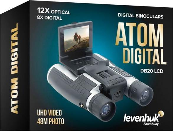 Actual product image Levenhuk Atom Digital DB20 LCD binoculars (12 x, 32 mm)