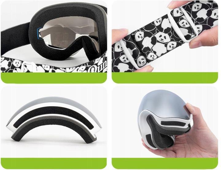 Produktbild Qunature The others Panda Ski Goggles for Kids - Black/White