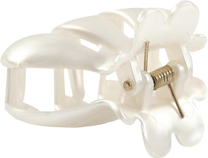 Actual product image Creativ Company Hair slide mother of pearl 6 x 3.8 cm, 2 pieces (2 pcs.)