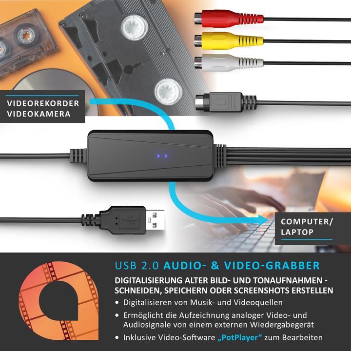 Produktbild Aplic USB Videograbber (Analog -> Digital)