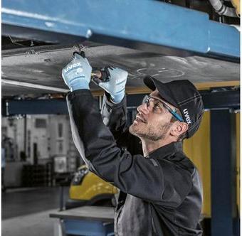 Produktbild Uvex Safety Mechanikerhandschuh Phynomic AirLite C ESD, Blau (11)