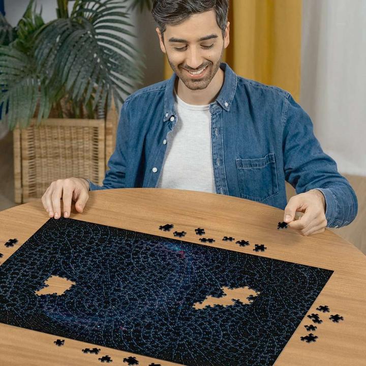 Actual product image Ravensburger Krypt Universe Glow (881 pieces)