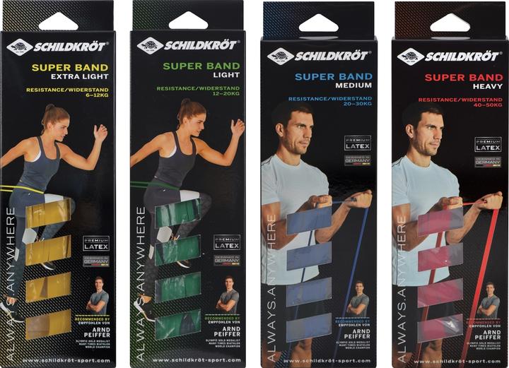 Produktbild Schildkröt Super Band (1.80 m, Extra Leicht, Leicht, Mittel, Stark, Extra Stark)