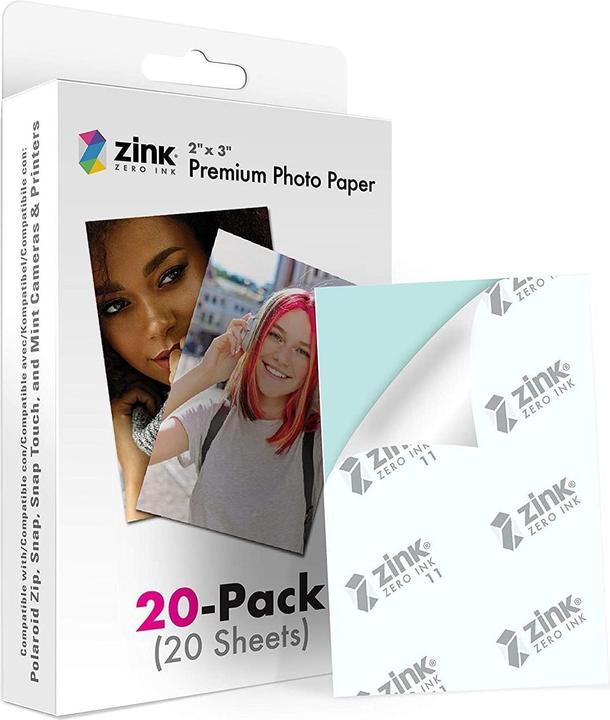 Immagine prodotto Zink Premium (20) (Verde menta, M230, Zip, schiocco, Tocco a scatto)