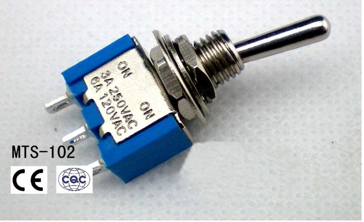 Produktbild OEM On/On MTS-102 für Einbau mit Lötösen