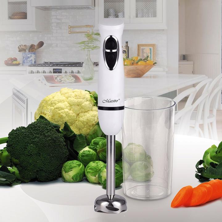 Produktbild Maestro MR510 Mixer Kochmixer Schwarz Weiss 300 W (EU-Stecker)