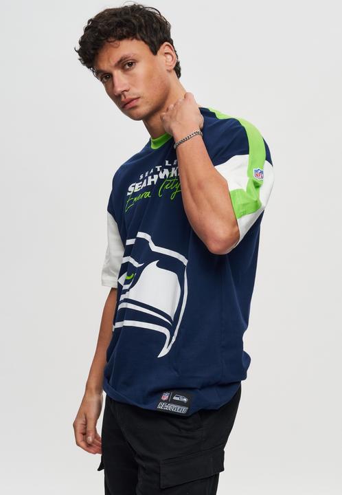 Produktbild Recovered Re:Covered Oversized Shirt - NFL Seattle Seahawks - XL (XL)