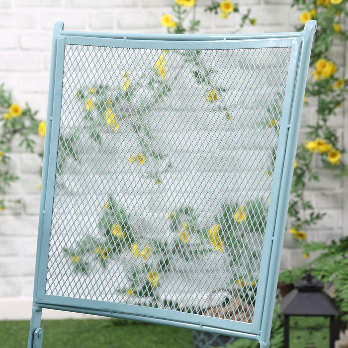 Immagine prodotto Swisshandel24 Set di sedute da giardino per 2 persone set bistrot 1 tavolo + 2 sedie pieghevoli per terrazza (55.50 cm)
