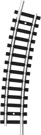 Produktbild MiniTrix N Gleis R2a 15°, 10er (Spur N)