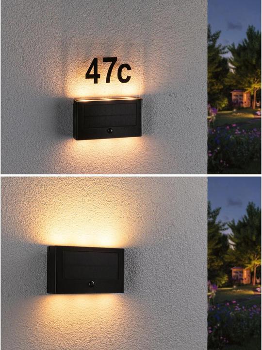 Actual product image Paulmann Solar house number light (18 lm, IP44)