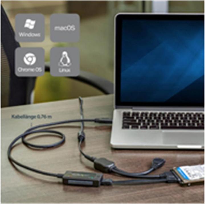 Produktbild StarTech USB 3.0 to SATA IDE Adapter