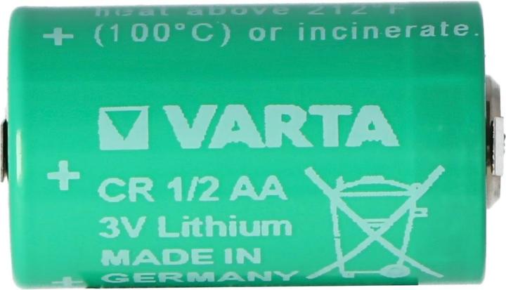 Actual product image Varta Battery CR1/2AA 6127 with solder tag U-shape (1 pcs., AA, 950 mAh)
