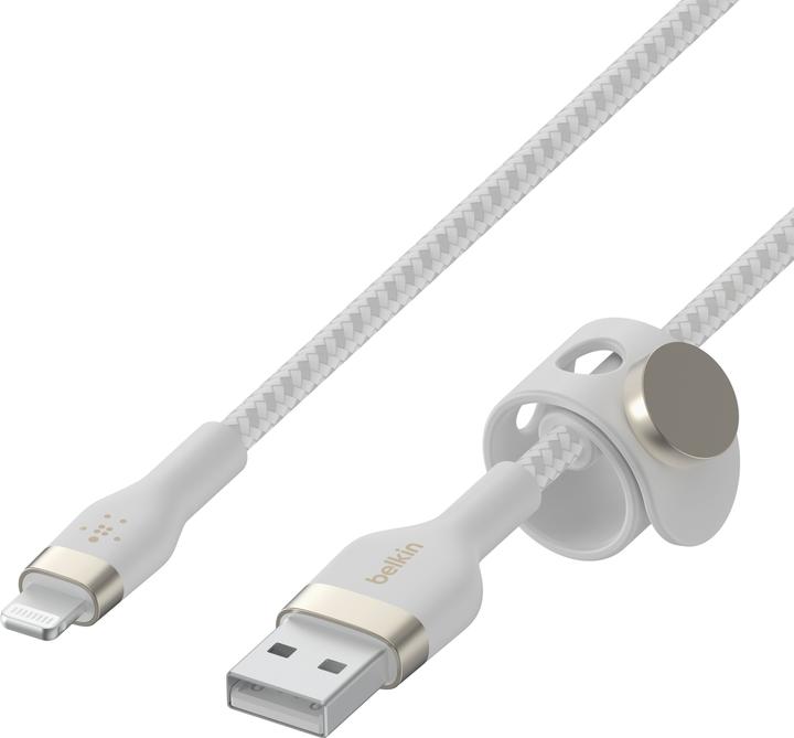 Actual product image Belkin USB charging cable Boost Charge Pro Flex USB A - Lightning 2 m (2 m)