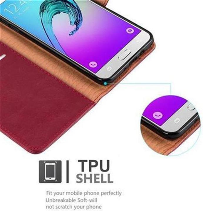 Produktbild Cadorabo Luxury Book Hülle (Samsung Galaxy J7 2016)
