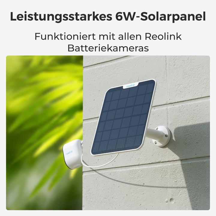 Produktbild Reolink Argus B350 Battery-WiFi + Solarpanel weiss