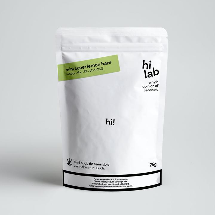 Hi Lab Mini buds | Super Lemon Haze (25 g, Indoor)