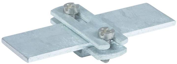 Produktbild Dehn Flachbandhalter f. Fl 40mm St/tZn m. 284040 (Spiegel + Antennen Montage)