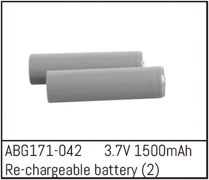 Immagine prodotto Absima Batterie ricaricabili - 3.7V 1500mAh (2) (3.70 V, 1500 mAh)