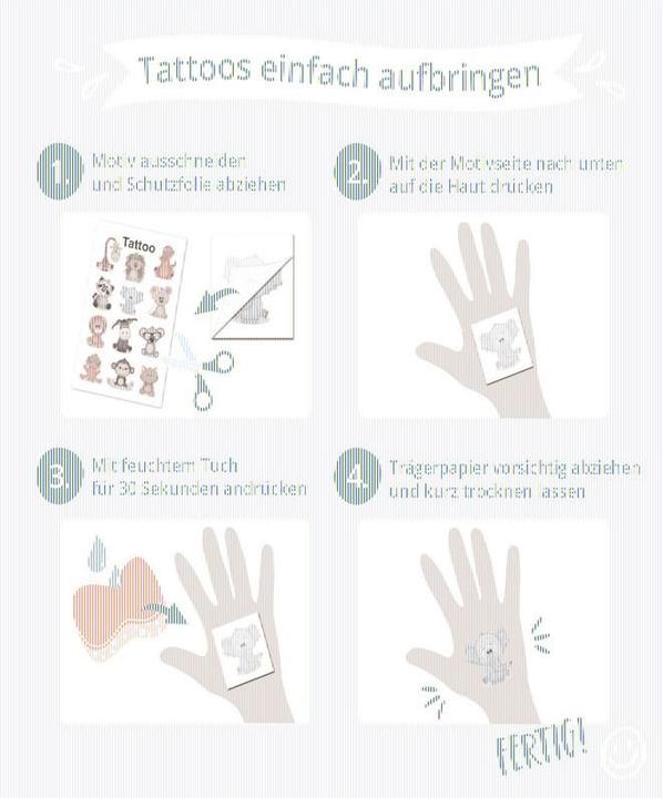 Actual product image Avery Tattoos