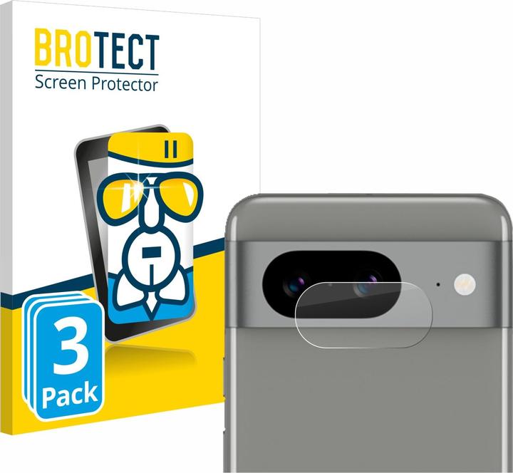 Produktbild BROTECT AirGlass Panzerglasfolie (3 Stück, Google Pixel 8)