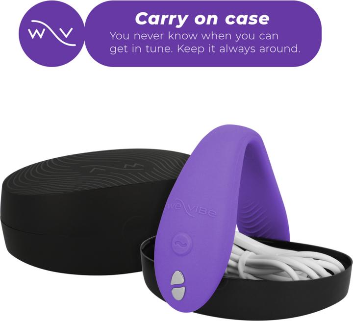 Produktbild We-Vibe Sync Go Remote Control Rechargeable Clitoral and G-Spot Vibrator (Purple)