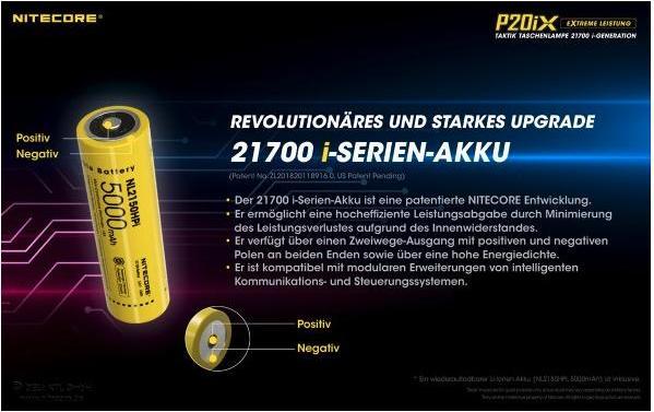 Immagine prodotto Nitecore P20iX - 4000 lumen (14 cm, 4000 lm)