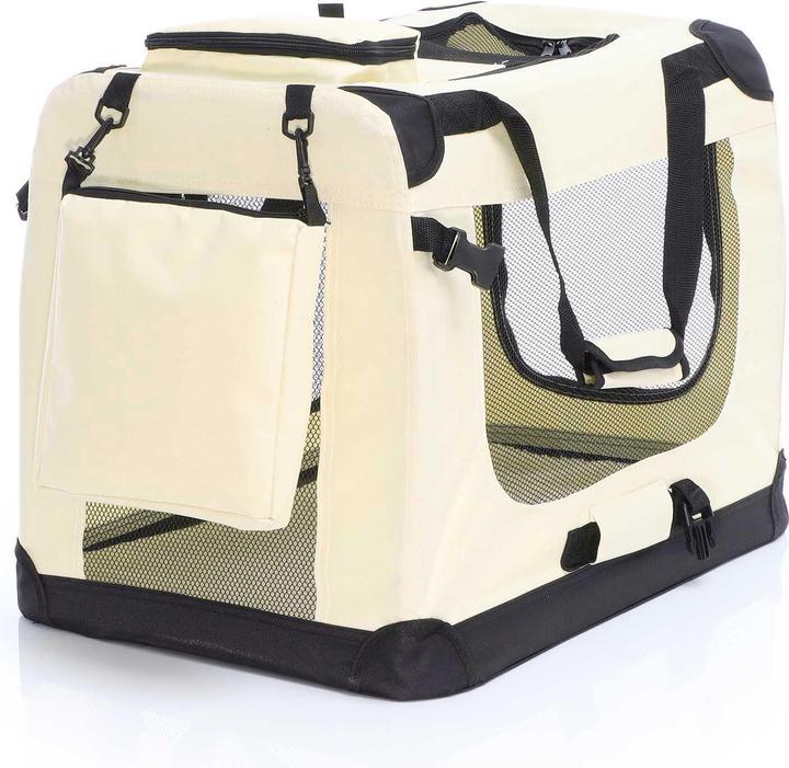 Produktbild Fudajo Transportbox (Hund, Katze, Kleintier, Atmungsaktiv, Faltbar, Waschbar)