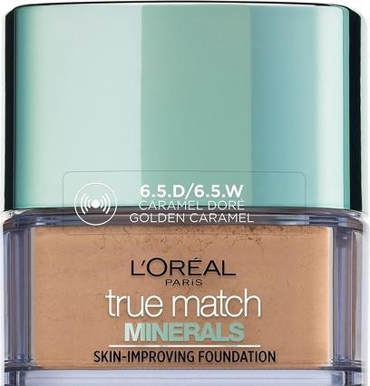 Actual product image L'Oréal Paris L'Oreal Paris True Match Minerals Powder Foundation 6.5W Golden Caramel (6.5W Golden Caramel)