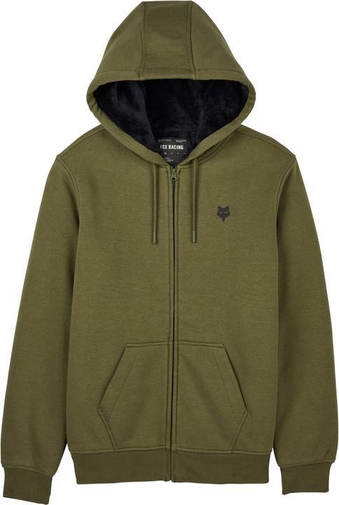 Fox Hoody 23 Dynamic Sqch Zip Grn M (M)