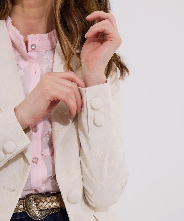 Immagine prodotto Joe Browns Floral Embroidered Linen Mix Jacket (42)