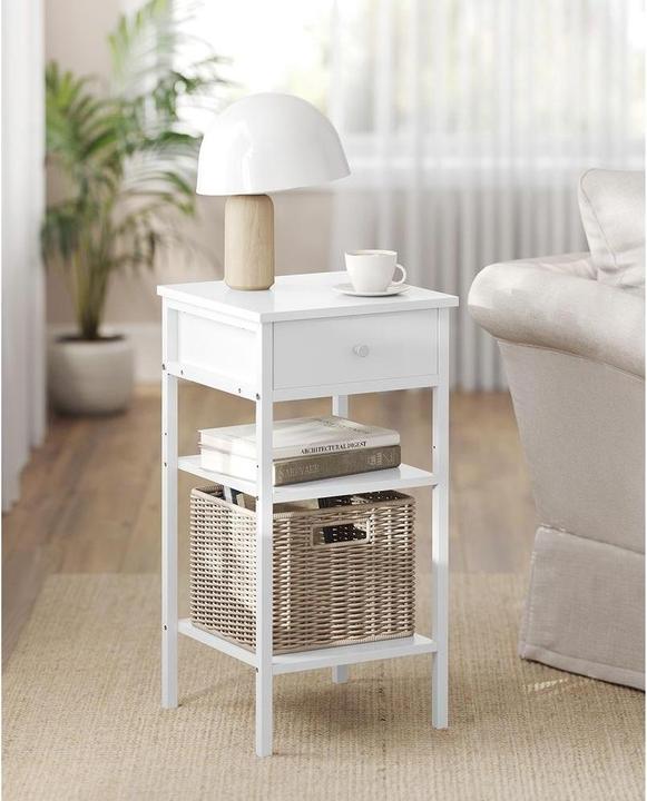 Actual product image Vasagle Bedside table (35 x 70 x 35 cm)
