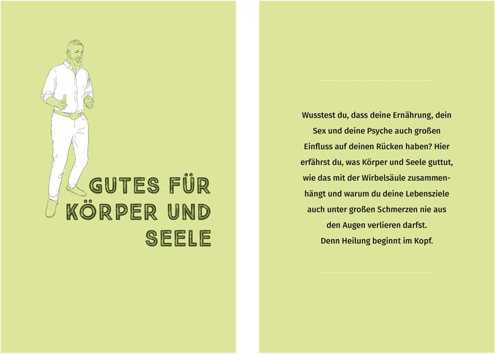 Actual product image When the orthopedist has back (German, Matthias Manke, 2021)